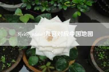 敦煌九宫对应中国地图