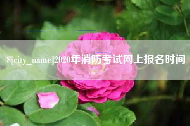 敦煌2020年消防考试网上报名时间