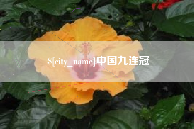 敦煌中国九连冠