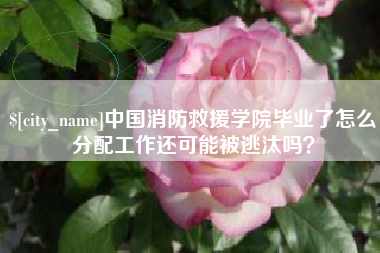 敦煌中国消防救援学院毕业了怎么分配工作还可能被逃汰吗？