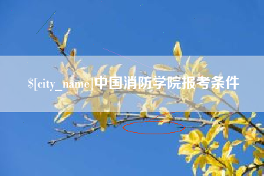 敦煌中国消防学院报考条件