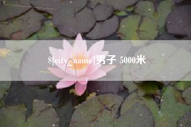 敦煌男子 5000米