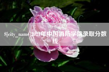 敦煌2021年中国消防学院录取分数线