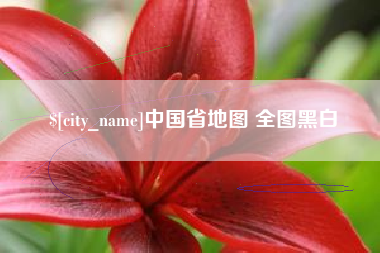 敦煌中国省地图 全图黑白