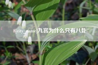敦煌九宫为什么只有八卦