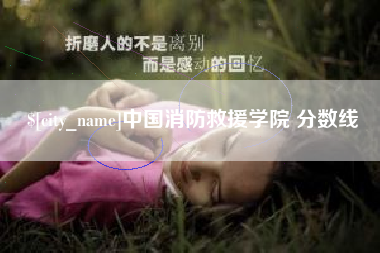 敦煌中国消防救援学院 分数线