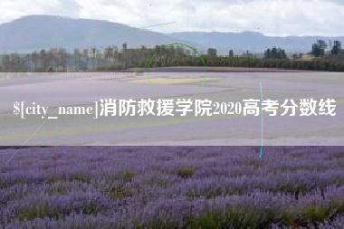 敦煌消防救援学院2020高考分数线