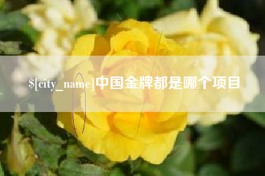 敦煌中国金牌都是哪个项目
