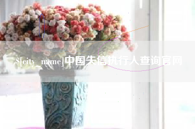 敦煌中国失信执行人查询官网
