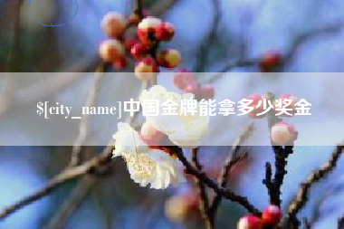 敦煌中国金牌能拿多少奖金