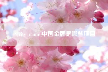 敦煌中国金牌是哪些项目