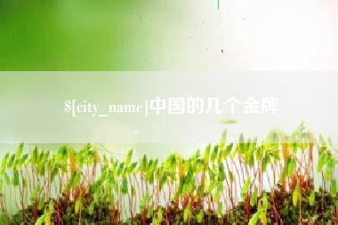 敦煌中国的几个金牌